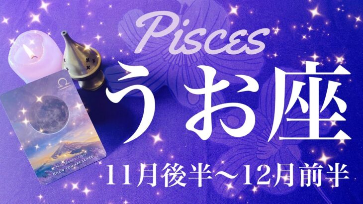 うお座♓️2024年11月後半〜12月前半🌝 驚きの大逆転！！その時がやって来る！予想外の快進撃、正直びっくり、素敵な采配