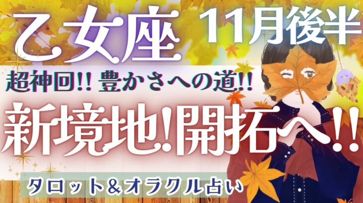 【乙女座】超神回!! 大アルカナ集結の特別メッセージ🎪✨【仕事運/対人運/家庭運/恋愛運/全体運】11月運勢  タロット占い