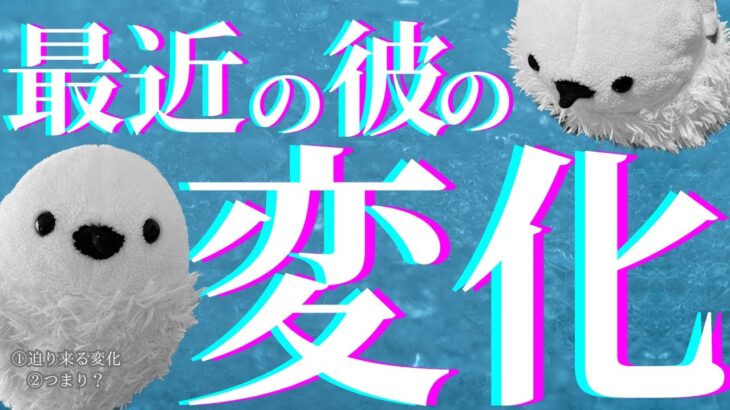 【タロット占い】彼の最近の変化🔮👀※片思いさん＆復縁さん歓迎✨🤗✨