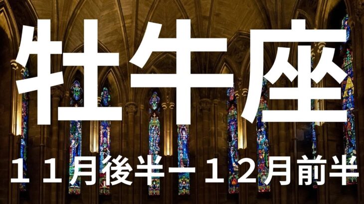 牡牛座１１月後半－１２月前半🌕やっと来た大逆転勝利！勇気と自信が結果に繋がる時【不思議と当たるタロットオラクルカードリーディング】