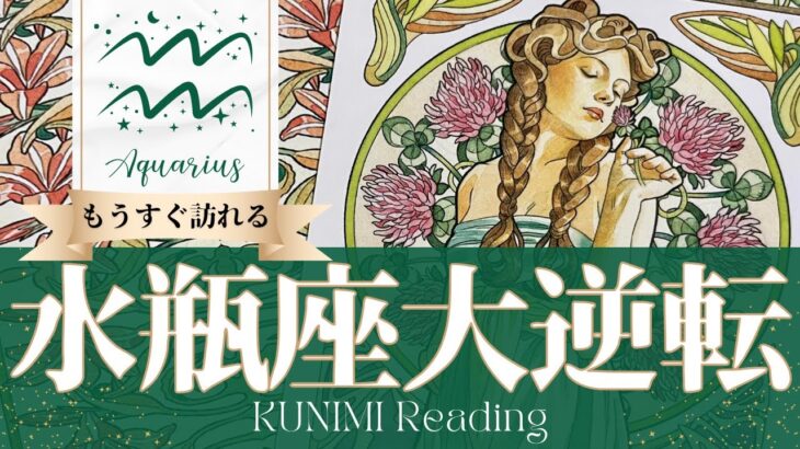 水瓶座♒疑っているその願いが叶う大逆転🍀もうすぐ訪れる大逆転🍀どんな大逆転が🍀いつ頃訪れる？🌝月星座みずがめ座さんも🌟タロットルノルマンオラクルカード