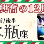 水瓶座12月【大興奮です❗️】お待たせしましたここからだよ〜‼️豊かさ受け取ってくださいね‼️前半後半仕事恋愛人間関係♒️【脱力系タロット占い】