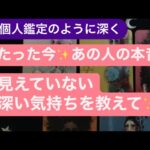 たった今✨あの人の本音💗見えていない深い部分〜あの人の気持ち教えて✨