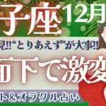 【獅子座】全体運必見!!! 水面下では凄い展開来てます🌝✨【仕事運/対人運/家庭運/恋愛運/全体運】12月運勢  タロット占い