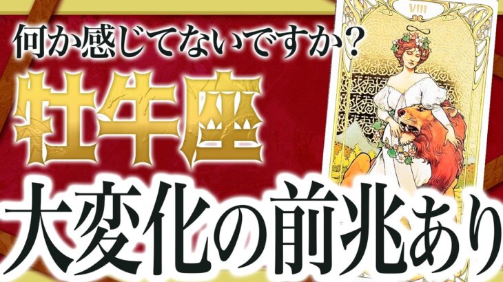 【牡牛座】来年1月に大変化の前兆あります！人生で特別重要な時期【徹底深掘り鑑定】