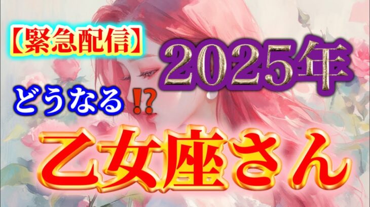 【乙女座♍️】２０２５年❗️どうなる⁉️✨【ルノルマンカードリーディング占い】恐ろしいほど当たる😱