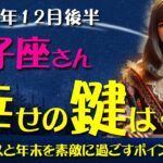 【獅子座】素敵なクリスマスと年末を過ごすために！2024年12月後半のしし座の金運、恋愛運、仕事運、健康運を12星座とタロット占いで徹底追及！