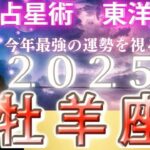 【2025年の運勢・牡羊座（おひつじ座）】西洋占星術×東洋占…水森太陽が全体運・仕事運＆金運・恋愛運を占います【開運アドバイス＆ラッキーカラー付き】星座×干支