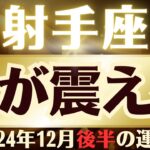 【射手座】2024年12月いて座「心が震える」射手座の運勢をタロット3枚と占星術で桜璃舞が鑑定