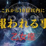 【乙女座♍️】見た時から10日以内に起きる🌟やっとあなたが報われていく事🥹🎉