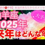 山羊座🪐【2025年予祝㊗️】驚愕🤗鳥肌級の神展開⚡️連発🎇今迄の人生の努力や苦労や経験が報われて覚醒し波に乗る年到来🎊先読み深掘りリーディング#2025年#潜在意識#山羊座