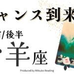 牡羊座1月【チャンス到来】これ待ってた〜❗️豊かさの波に乗って進む❗️前半後半仕事恋愛人間関係♈️【脱力系タロット占い】