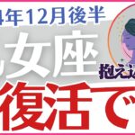 【乙女座】2024年12月後半のおとめ座総合運🔮タロットと星✨でひも解く幸運🍀の鍵🔑「大復活です😴」