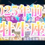 牡牛座2025年前半運勢💫星とタロット占い🌈隠れた価値が明らかに🌟迷いが晴れればすごい結果がついてきます💖