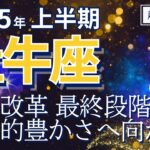 【2025年上半期牡牛座さんの運勢】自分改革最終段階！圧倒的豊かさを受け取っていく【ホロスコープ・西洋占星術】