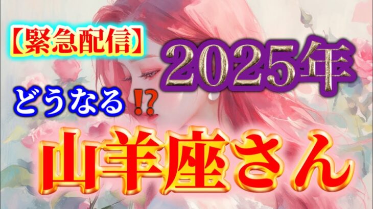 【山羊座♑️】２０２５年❗️どうなる⁉️✨【ルノルマンカードリーディング占い】恐ろしいほど当たる😱