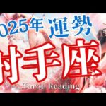 2025年射手座運勢‼️豊かさがやってくる😉🌟タロット占い💙