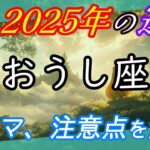 牡牛座【2025年の運勢】テーマと注意点～ 豊かさ開花 ～