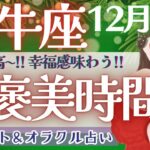 【牡牛座】大復活!! ウィッシュカード最多?! 最高の年末を…🪽✨【仕事運/対人運/家庭運/恋愛運/全体運】12月運勢  タロット占い