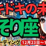 【蠍座】♏️2024年12月23日の週♏️ドキドキの未来へ。新しいステージでとにかく受け取って。理想に近づくから。さそり座。タロット占い