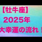 牡牛座♉️愛・希望に満ちた2025年が楽しみです❤️🌟🥳