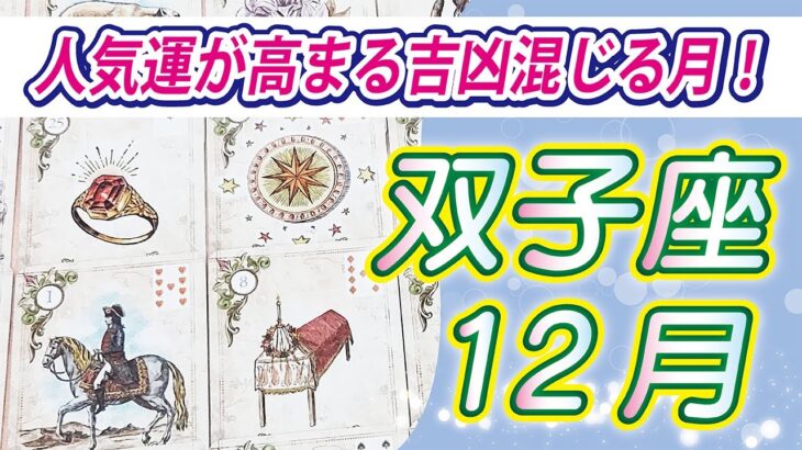 【双子座2024年12月の運勢】人から注目を浴びやすい分、嫉妬や妨害を受ける可能性も！周りや家族に対する日頃の感謝をしっかり声に出して伝えて下さい！⭐️タロットオラクルリーディング🌙グランタブロー🌈