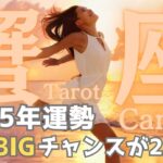 【蟹座】2025年の運勢🎉メガBIGチャンスが2回も⁉️ステージアップの年⤴️タロット占い【年間保存版】