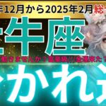 【牡牛座】2024年12月中旬から2025年2月上旬 おうし座の金運と恋愛運が一変する！知らなきゃ損する重要ポイント