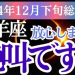 【山羊座】2024年12月下旬やぎ座の星とカードが導く山羊座の未来へのメッセージ！