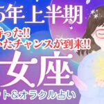 【乙女座2025年上半期】待ちに待った〜!! 期待大のチャンス到来🌟 ✨/2025年上半期/星座別運勢占い