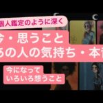 今・思うこと🔸あの人の気持ち・本音　✨今になっていろいろ想う事があるようですよ💗