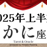 2025年の蟹座はめっちゃ楽しい❗️良かった報われる❗️ 上半期仕事恋愛人間関係♋️【脱力系タロット占い】