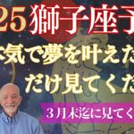 2025年獅子座【夢実現の再決意】をする時‼️