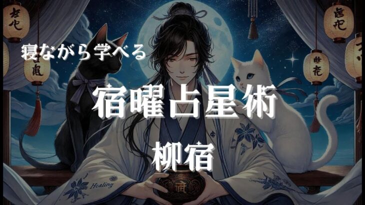 【寝ながら学べる】宿曜占星術 柳宿 #占い #宿曜 #開運