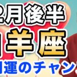 やぎ座 12月後半の運勢♑️ / 大開運のチャンス到来❗️人生をもっと楽しもう🌈 スタートのエネルギーが充満してる🔥 【トートタロット & 西洋占星術】