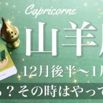 やぎ座♑️2024年12月後半〜2025年1月前半🌝信じられないような本当の話！その時がやってくる、クライマックスはこれから