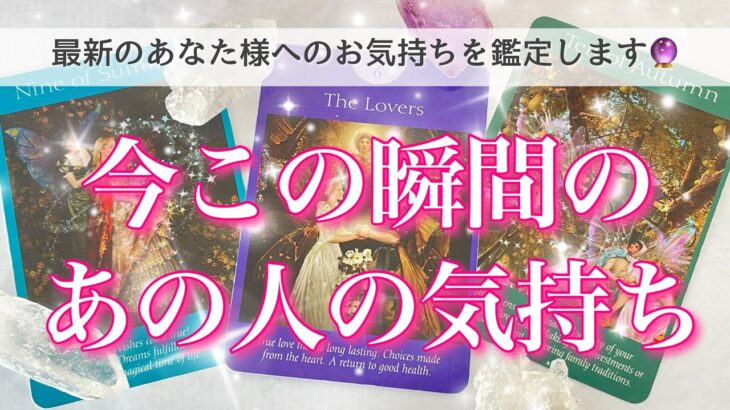 【最新✨恋愛💖】今この瞬間のあの人の気持ち🔮🦋ルノルマンカードとタロットカードで的確に鑑定します✨