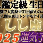 個人鑑定級【獅子座♌️】みんなの生まれ日占うよ！2025年運気予報　※腰抜かすかと思った(私が)、超弩級のリーディング　【タロット占い、オラクル占い】