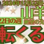 【山羊座】2024年12月22日(日)～28日(土)のやぎ座の運勢をオラクルカード（カルトゥーシュカード）で鑑定します