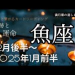 魚座♓️12月後半〜2025年1月前半の運命⭐️来た✨運命の輪㊗️完璧な計画が身を結ぶ👍🏻大好転しますおめでとう🎊