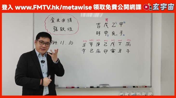 #玄宇宙︱張致恆、鄭梓浩八字「金水多情」缺火，性上癮缺自制能力！ 男命八字無根易受色誘？ 小心來年婚姻危機？︱陳俊燊風水命理︱八字︱八字教學︱八字分析︱FMTV