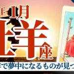 【牡羊座1月】これからの一年で夢中になるものが見つかるよ❣️😇✨ワクワクしっぱなしの時を経て探究の旅へ🚀✨🥳🎊🔮🧚2025タロット&オラクル《週ごと》