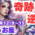 【うお座】2024年12月9日から15日の魚座の運勢を夢流星がタロットカード占いと星座で導く幸運へのヒント！【スピリチュアル】