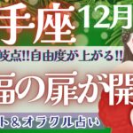 【射手座】超必見!! 対人関係が変わる!! 自由度を上げて楽しむ年末っ💘✨【仕事運/対人運/家庭運/恋愛運/全体運】12月運勢  タロット占い