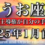 うお座♓︎2025年1月前半 全部自分で選んでいい💫ついに主導権が自分の手に渡る🔥Pisces tarot  reading