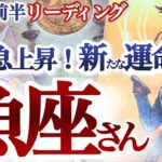 魚座  12月前半【復活急展開！詰まりが取れてドバっと幸運なだれ込む】向い風から追い風に変わる時　　うお座　2024年１２月運勢タロットリーディング