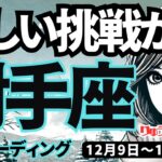 【射手座】♐️2024年12月9日の週♐️新しい挑戦が鍵。一年後は全く別の自分になっている私。いて座。タロット占い