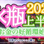 水瓶座2025年上半期🪽大アルカナ祭り‼️愛やお金の好循環始まる🌈✨苦しみを刈り取り、幸せを収穫💖