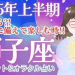 【獅子座2025年上半期】大アルカナ集結!! 急展開で希望の舞台へ🎉✨/2025年上半期/星座別運勢占い