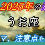 魚座【2025年の運勢】テーマと注意点～ 繊細な感性と癒し ～